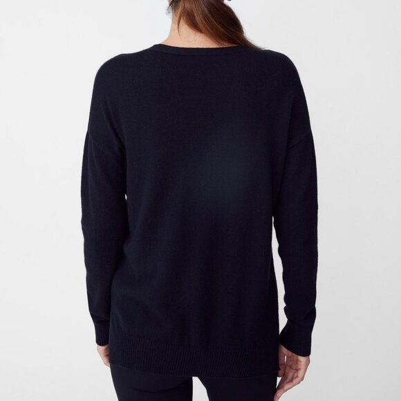 J McLaughlin ~ Annalyse Black Cashmere V-Neck Cardigan Sweater in size XS - Picture 13 of 15